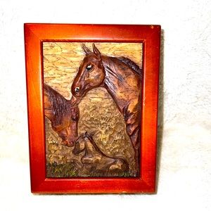 Vintage Horse Family Keepsake Box